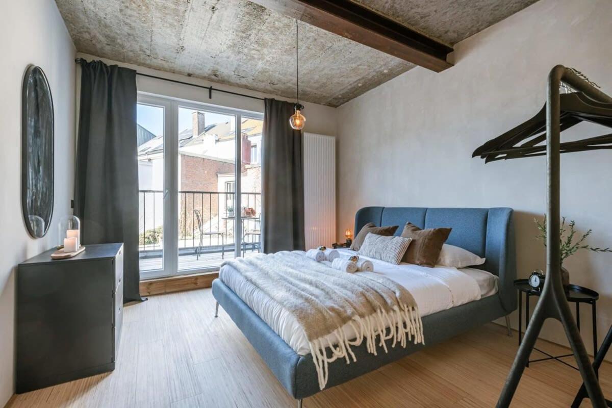 Huswell - Industrial Apartment With Terrace In Amberes Exterior foto